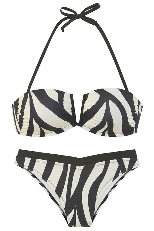 FRENCH CONNECTION Bikini  sort / hvid