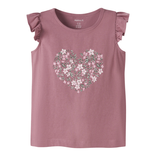 NAME IT T-shirt Vayana Mesa Rose