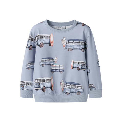 NAME ITSweatshirt Jaxon Blue Fog