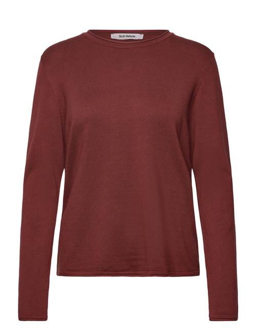 Soft Rebels | Srmarla O-Neck Roll Egde Knit | M