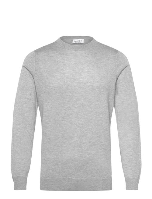 Davida Cashmere | Man Fine Knit O-Neck Sweater | L
