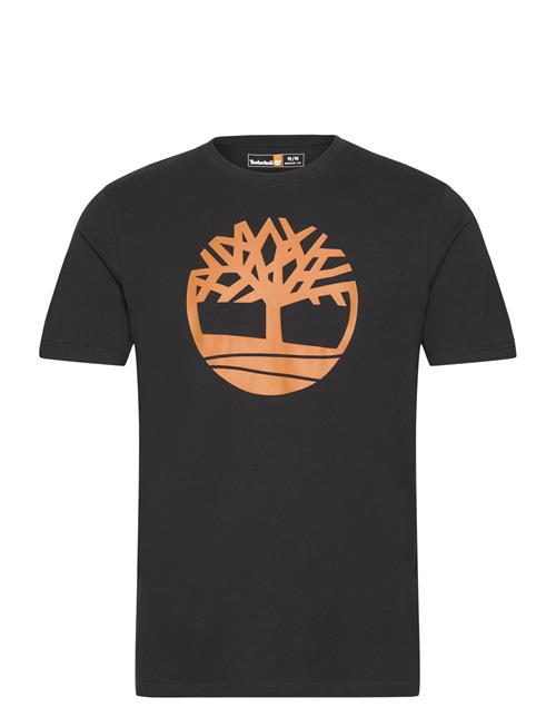 Timberland | Kennebec River Tree Logo Short Sleeve Tee Black/Wheat Boot | M