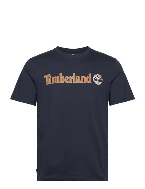 Timberland | Kennebec River Linear Logo Short Sleeve Tee Dark Sapphire | L