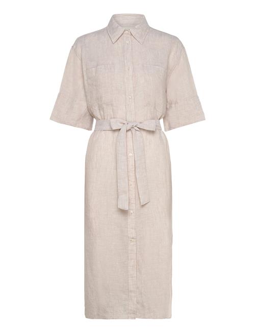 GANT | Rel Linen Ss Shirt Dress | 42