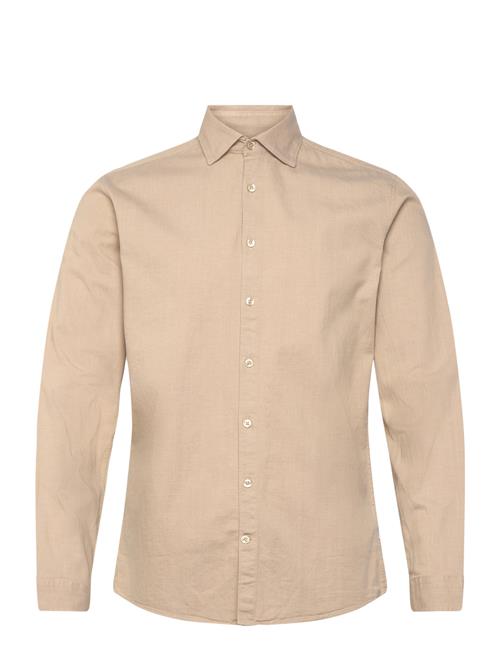 Lindbergh | Soft Indigo Stretch Shirt L/S | XL