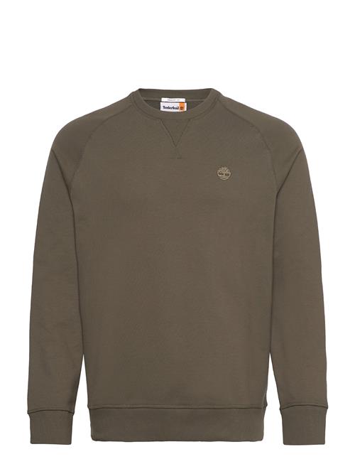 Timberland | Exeter River Loopback Crew Neck Sweatshirt Leaf Green-Cassel Earth | S