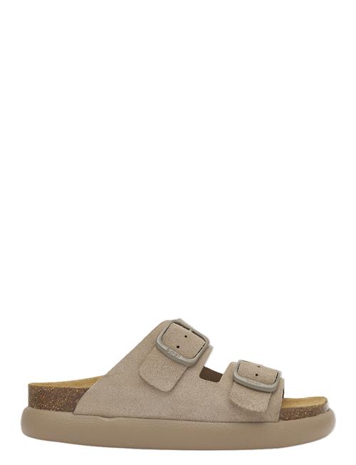 Scholl | Sl Noelle Chunky  Suede Dark Beige | 41