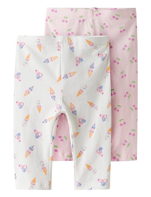 name it | Nmfvivian 2P Aop Capri Legging | 128