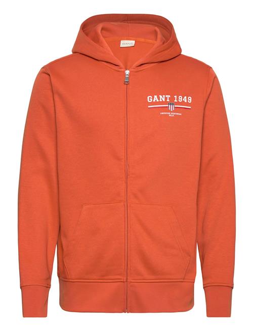 GANT | Graphic Full Zip Hoodie | S