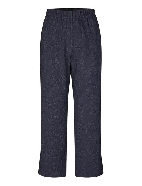 STINE GOYA | Stretch Jacquard, Elasticated Waistband Cropped Pants | XL