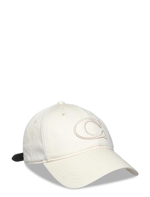 Coach Accessories | Sculpted C Baseball Hat | ONE SIZE