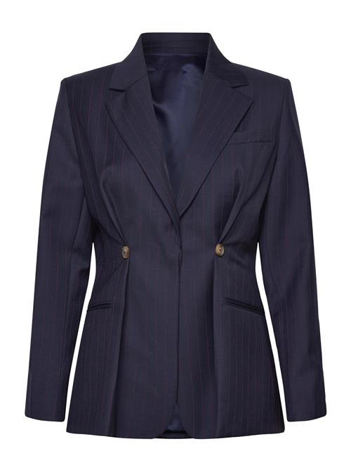 Malina | Illiana Fitted Button Detailed Wool Blend Blazer | 44