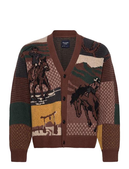 Abercrombie & Fitch | Western Patchwork Cardigan | L
