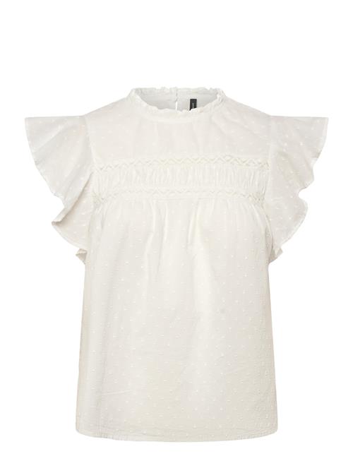 Vero Moda | Vmtrine Sl Lace Top Wvn Noos | XS