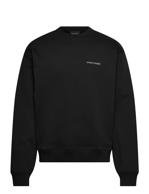 Lyle & Scott | Script Heavyweight Loopback Crew Neck Sweatshirt | S