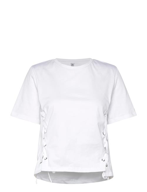 Pieces | Pcfenja Ss Tie Detail T-Shirt Jsr D2D Pp | XS