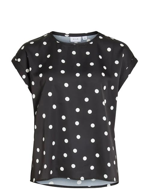 Vila | Viellette S/S Full Satin Top - Noos | 42