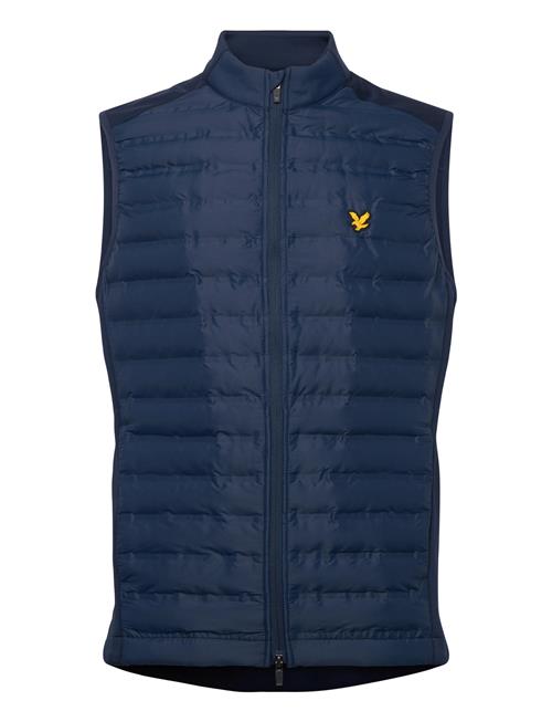 Lyle & Scott Sport | Hybrid Quilted Full Zip Golf Gilet | L
