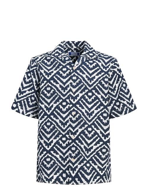 Jack & Jones | Jjmilo Seersucker Resort Shirt Ss Jnr | 140