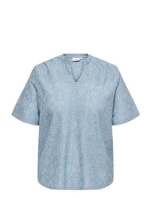ONLY Carmakoma | Carhellen S/S V-Neck Blouse Jrs | 54