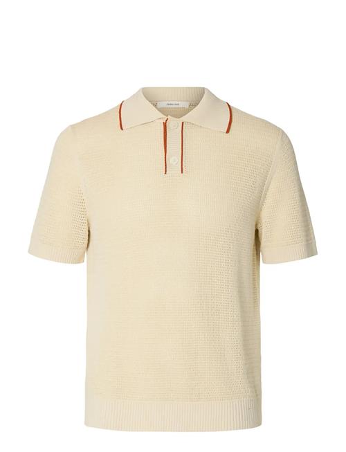 Selected | Slhjesse Ss Knit Open Structure Polo | XL