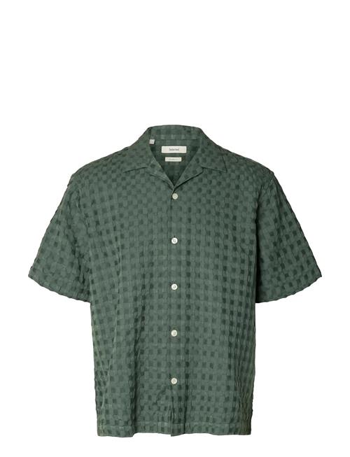 Selected | Slhrlxmonty Texture Ss Shirt | L