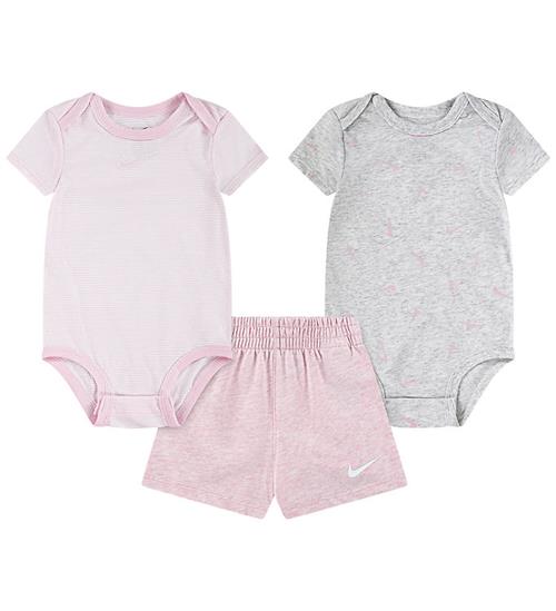 Nike Shortssæt - Shorts/ Body k/æ - Pink Foam Heather