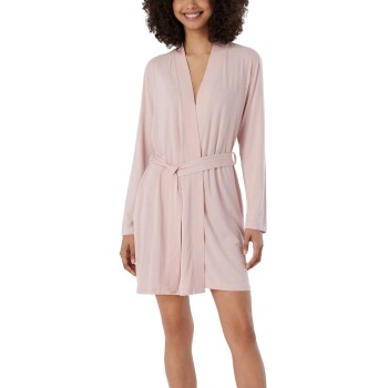 Schiesser Essentials Single Jersey Modal Bathrobe Lyserosa modal Large Dame