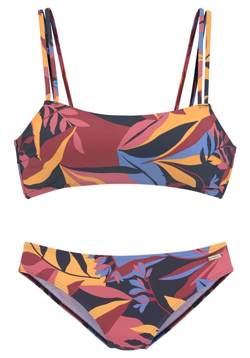 SUNSEEKER Bikini  mørkeblå / mørkegul / carminrød / sort