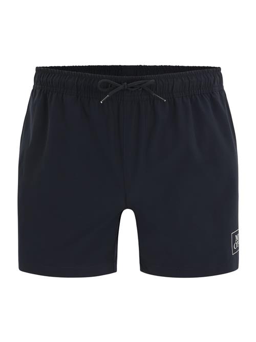 Marc O'Polo Badebukser 'Essentials'  navy / hvid