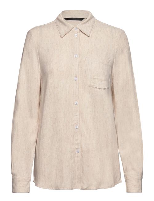Vero Moda | Vmvera Ls Linen Oversized Shirt | XS