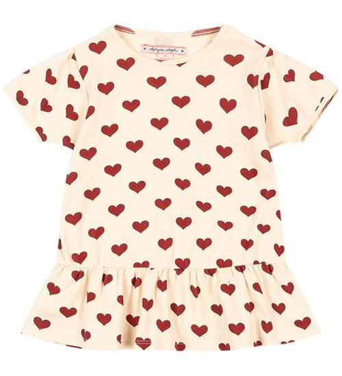 Konges Sløjd T-shirt - Basic Frill - Amour Rouge