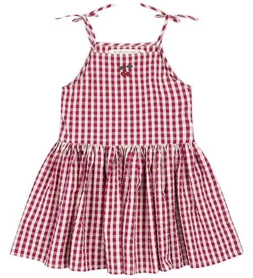 Konges Sløjd Kjole - Isotta - Raspberry Check
