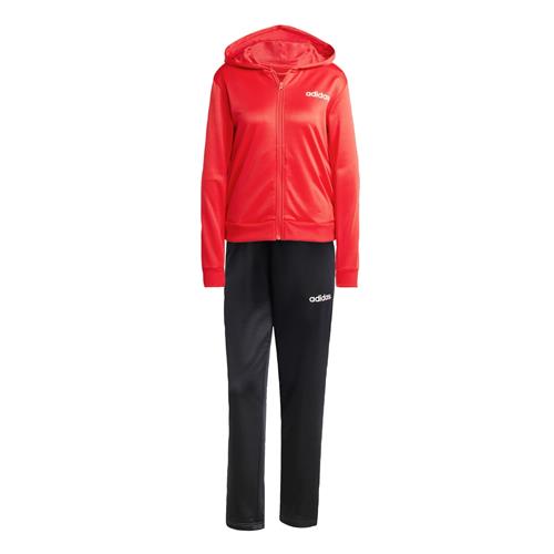 ADIDAS SPORTSWEAR Træningsdragt 'Essentials'  knaldrød / sort / hvid