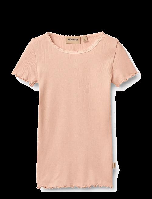 Wheat | Rib T-Shirt S/S Katie | 104