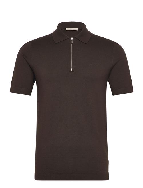 ONLY & SONS | Onswyler Life Reg 14 Ss Zip Polo Knit | L