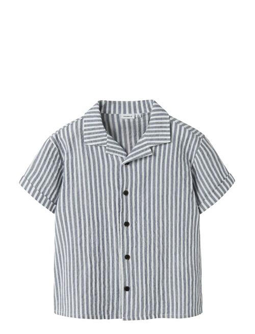 name it | Nkmfedenis Ss Nreg Shirt | 122-128