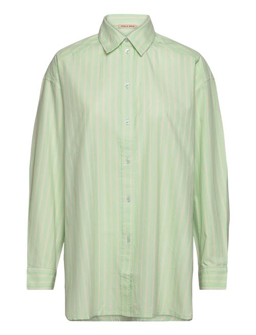 Stella Nova | Oversized Striped Cotton Shirt | 38