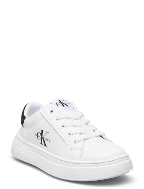 Calvin Klein | Kids Minimal Lace-Up Sneaker With Oversize Sole | 30