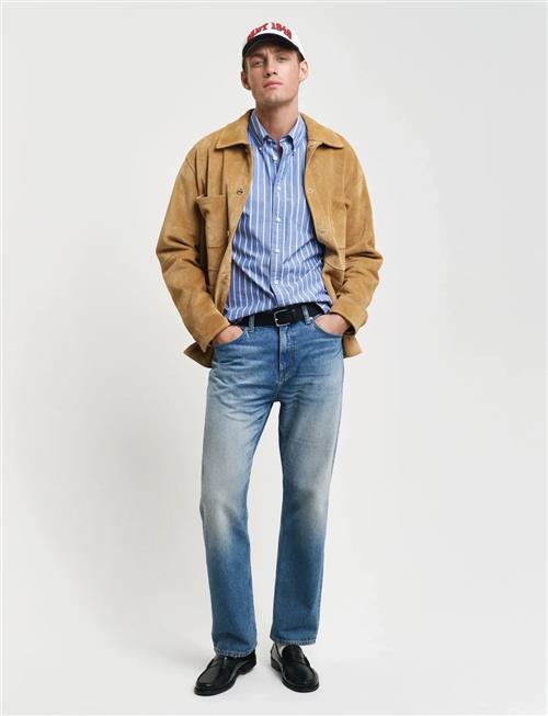 GANT | Rel Heritage Poplin Stripe Shirt | L