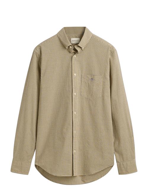 GANT | Reg Poplin Micro Check Shirt | L