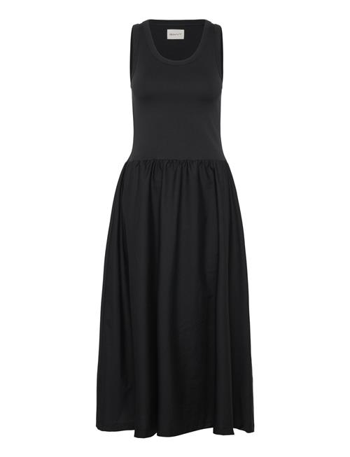 GANT | Jersey Woven Midi Dress | S