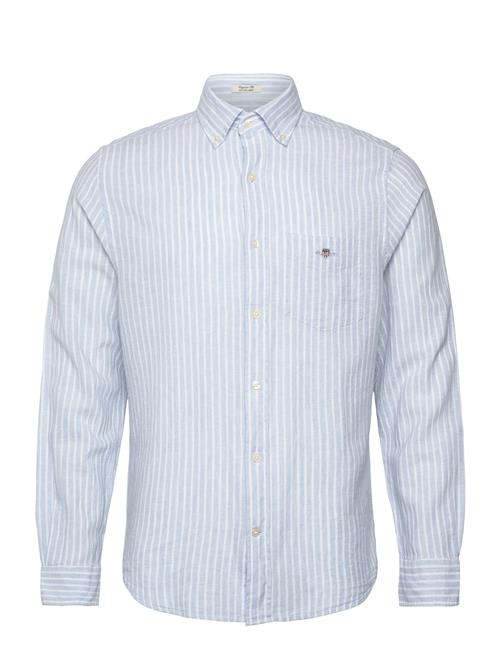 GANT | Reg Cotton Linen Stripe Shirt | XL