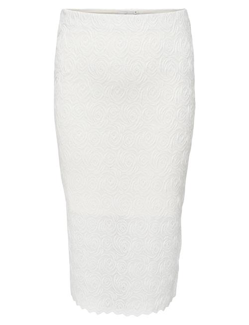 ONLY Carmakoma | Carrosil Calf Lace Slit Skirt Jrs | 50-52