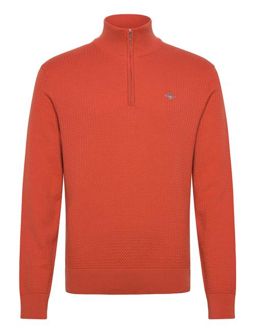 GANT | Textured Cotton Half Zip | XXL