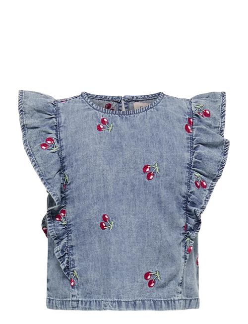 Kids Only | Kmgdandy Frill Cherry Top Dnm | 98