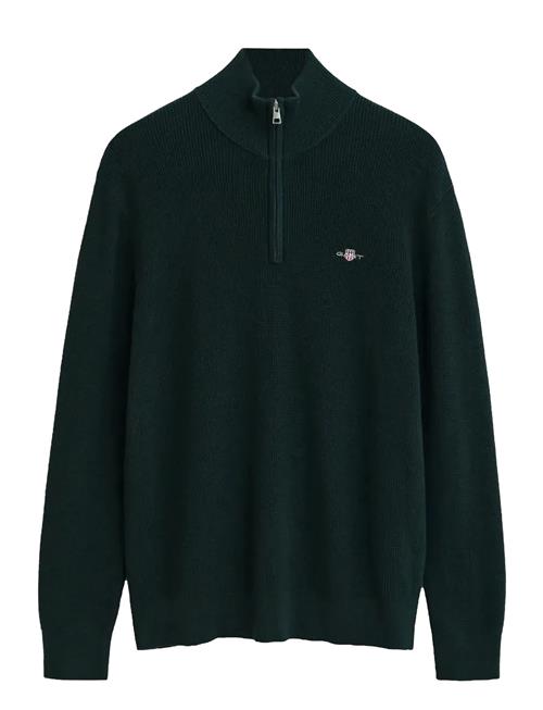 GANT | Cotton Merino Ribbed Half Zip | M