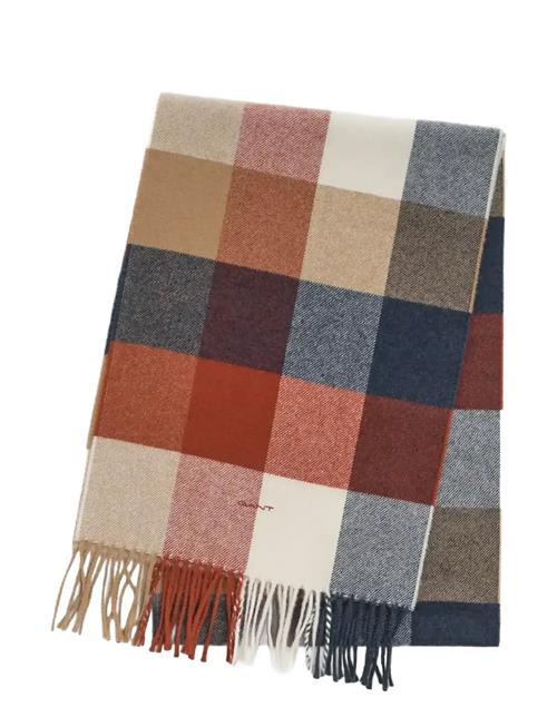 GANT | Wool Multi Checked Scarf | ONE SIZE
