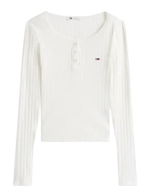 Tommy Jeans | Tjw Slim Sh Irregular Rib Ls | L