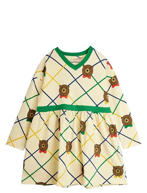 Mini Rodini | Bear Check Aop Ls Dress | 140/146